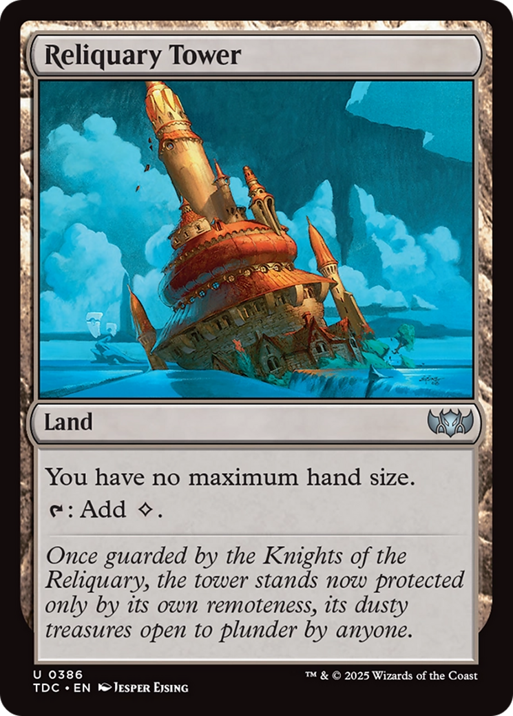Reliquary Tower [Tarkir: Dragonstorm Commander] | Exor Games Dartmouth