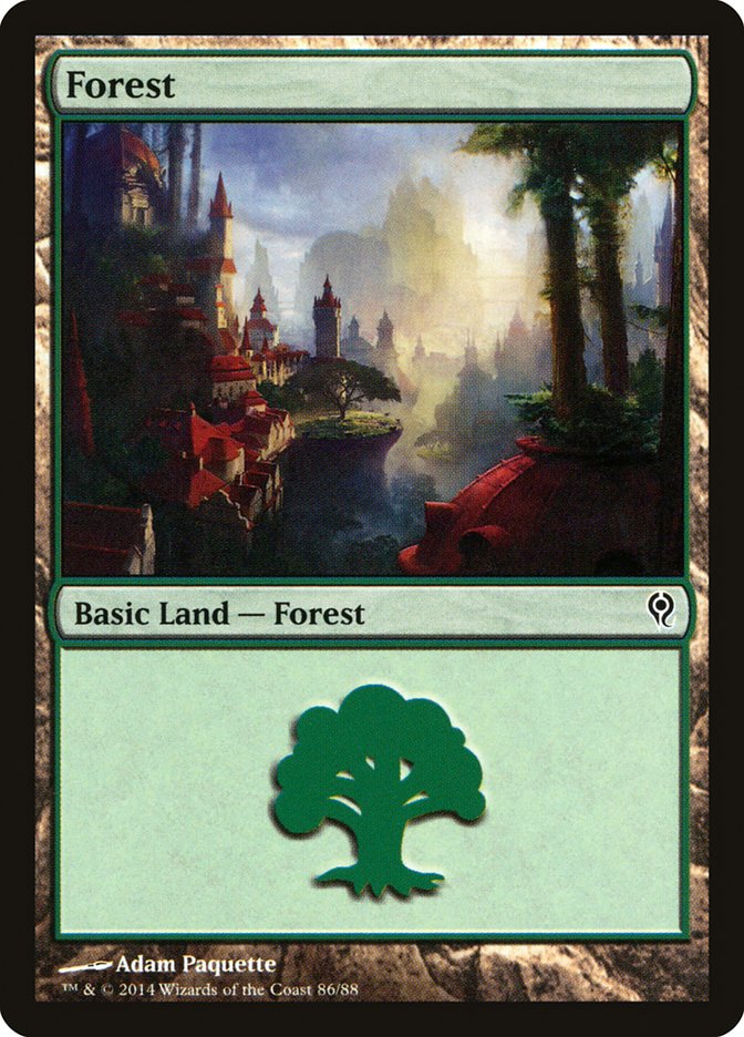 Forest (86) [Duel Decks: Jace vs. Vraska] | Exor Games Dartmouth