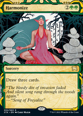 Harmonize (Foil Etched) [Strixhaven: Mystical Archive] | Exor Games Dartmouth