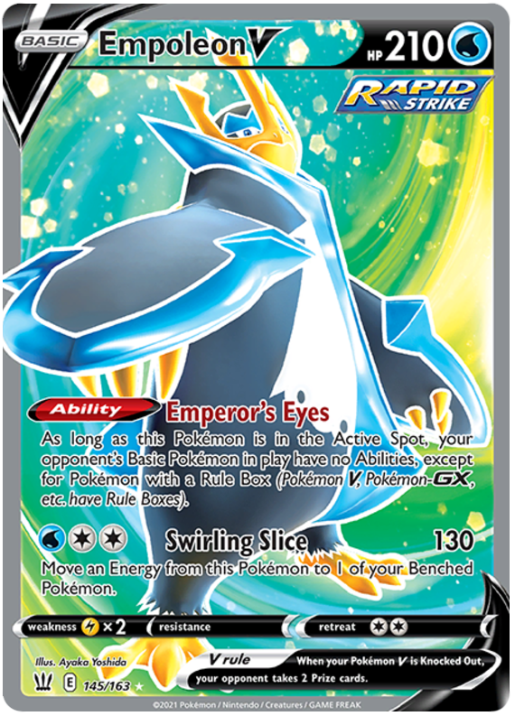 Empoleon V (145/163) [Sword & Shield: Battle Styles] | Exor Games Dartmouth