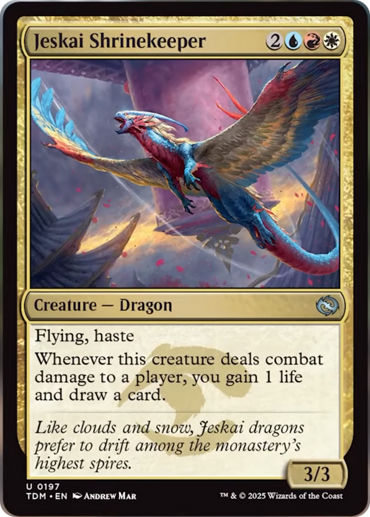 Jeskai Shrinekeeper [Tarkir: Dragonstorm] | Exor Games Dartmouth