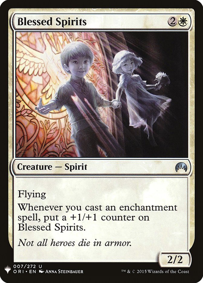 Blessed Spirits [Mystery Booster] | Exor Games Dartmouth