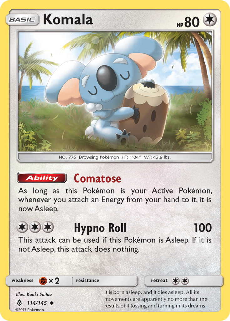 Komala (114/145) [Sun & Moon: Guardians Rising] | Exor Games Dartmouth