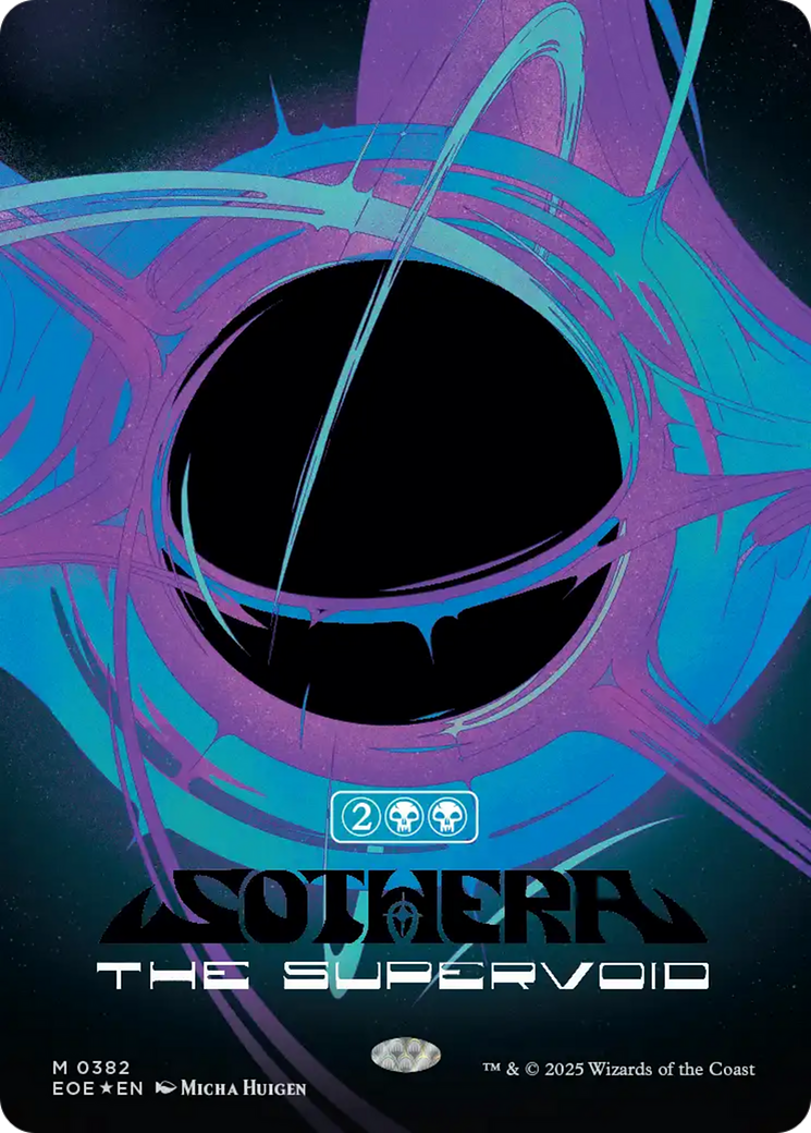 Sothera, the Supervoid (Singularity Foil) [Edge of Eternities] | Exor Games Dartmouth