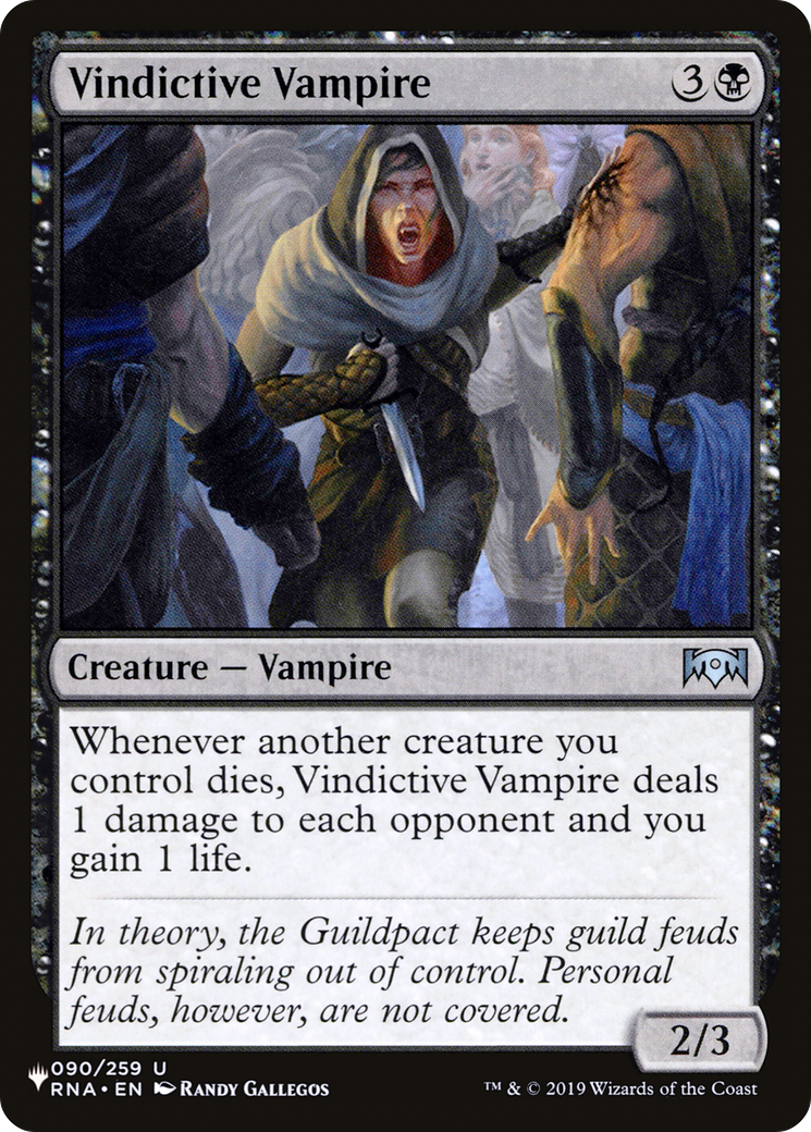 Vindictive Vampire [The List Reprints] | Exor Games Dartmouth