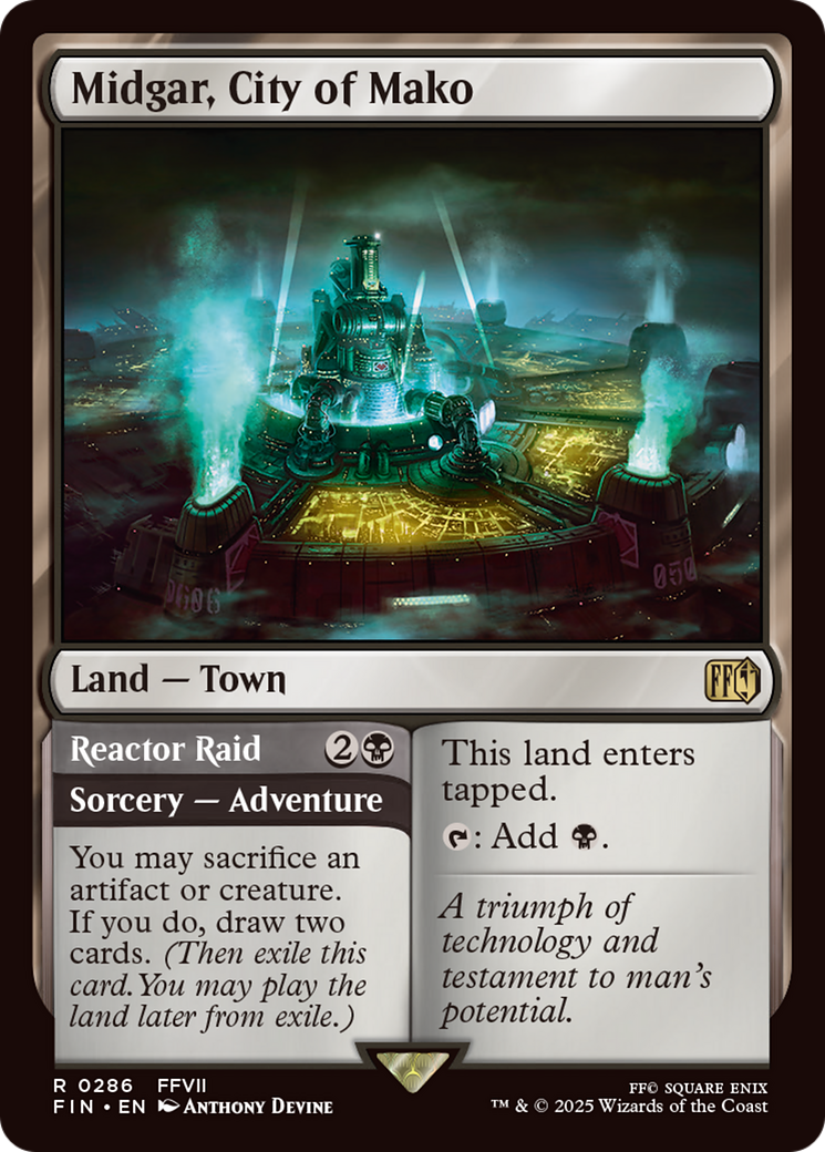 Midgar, City of Mako [FINAL FANTASY] | Exor Games Dartmouth