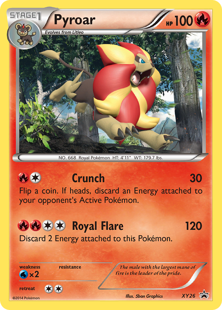 Pyroar (XY26) [XY: Black Star Promos] | Exor Games Dartmouth