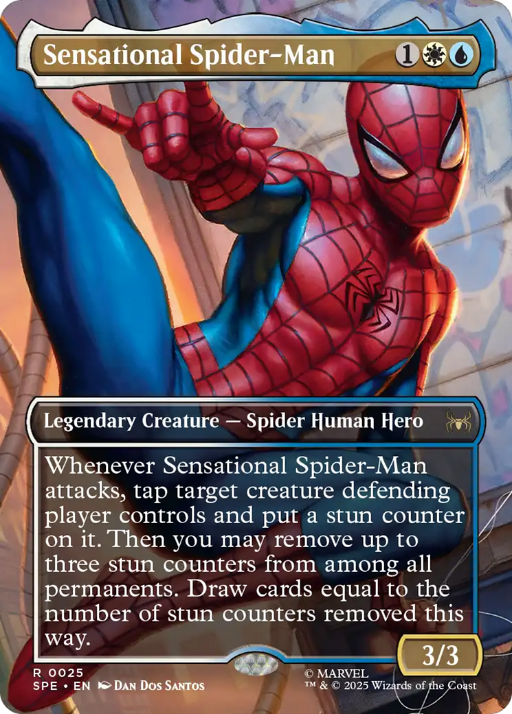 Sensational Spider-Man (Borderless) [Marvel's Spider-Man: Eternal-Legal] | Exor Games Dartmouth