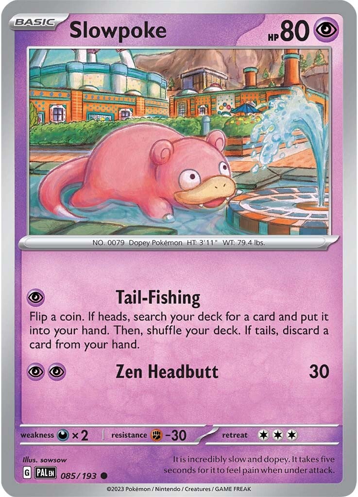 Slowpoke (085/193) [Scarlet & Violet: Paldea Evolved] | Exor Games Dartmouth