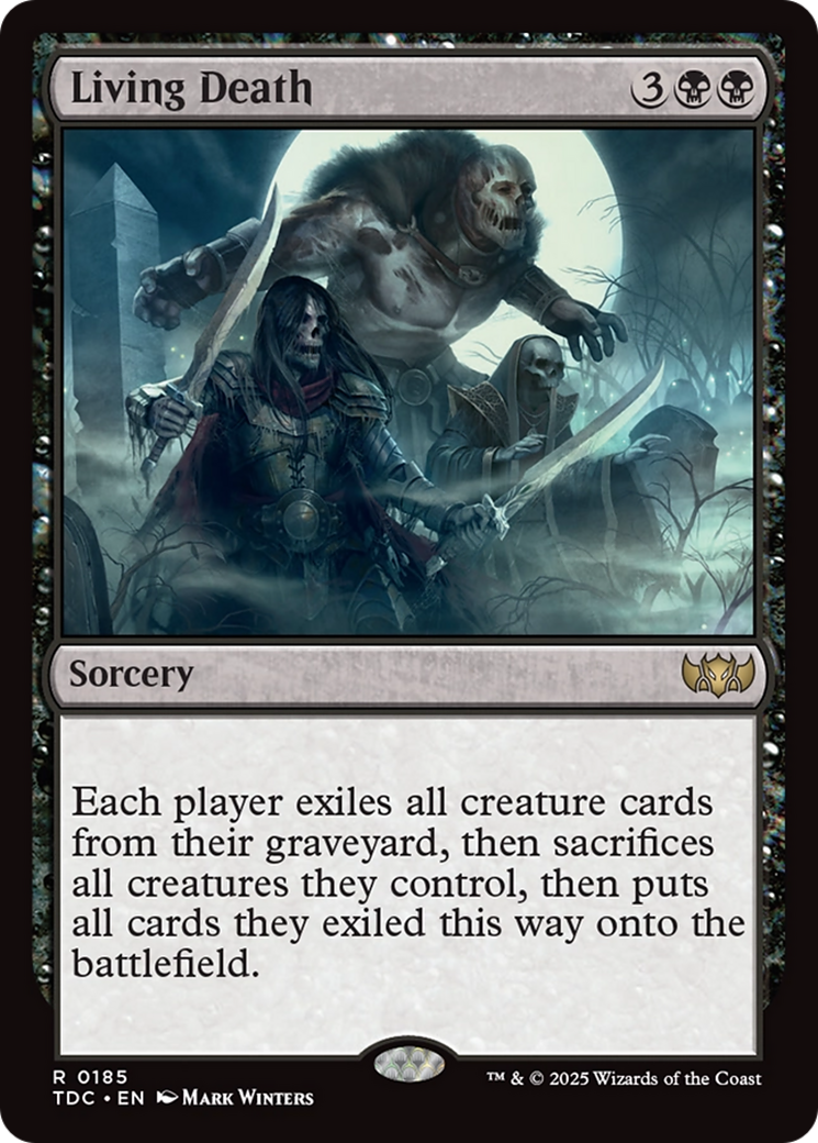 Living Death [Tarkir: Dragonstorm Commander] | Exor Games Dartmouth