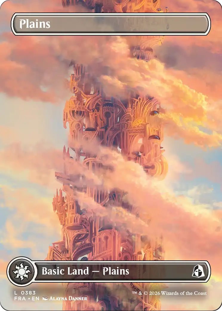 Plains (Borderless) (0383) [Reality Fracture] | Exor Games Dartmouth