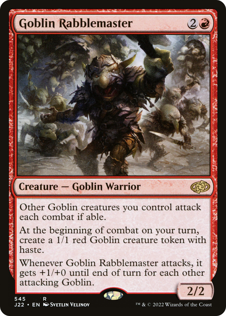 Goblin Rabblemaster [Jumpstart 2022] | Exor Games Dartmouth