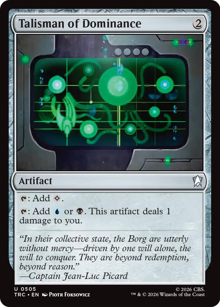 Talisman of Dominance (Surge Foil) [Star Trek Commander] | Exor Games Dartmouth