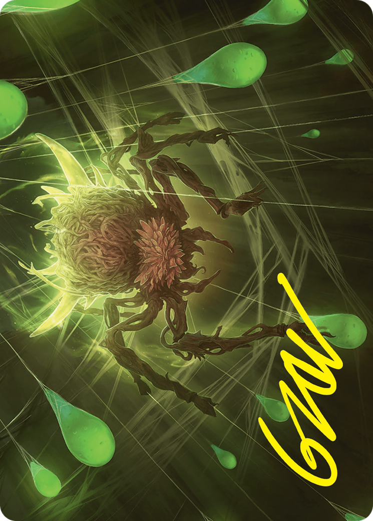 Spinner of Souls Art Card (13/54) (Gold-Stamped Signature) [Foundations Art Series] | Exor Games Dartmouth