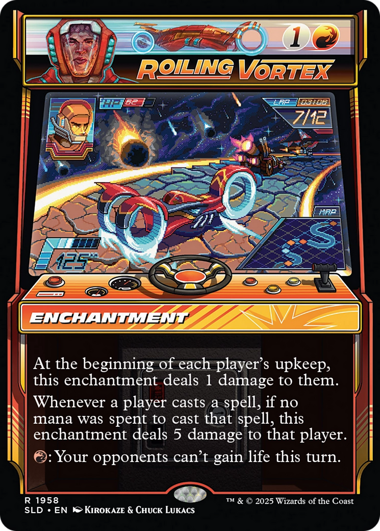 Roiling Vortex (Rainbow Foil) [Secret Lair Drop Series] | Exor Games Dartmouth