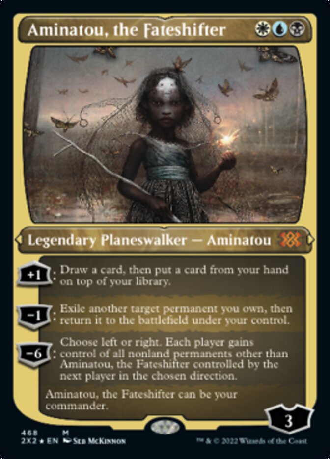 Aminatou, the Fateshifter (Foil Etched) [Double Masters 2022] | Exor Games Dartmouth