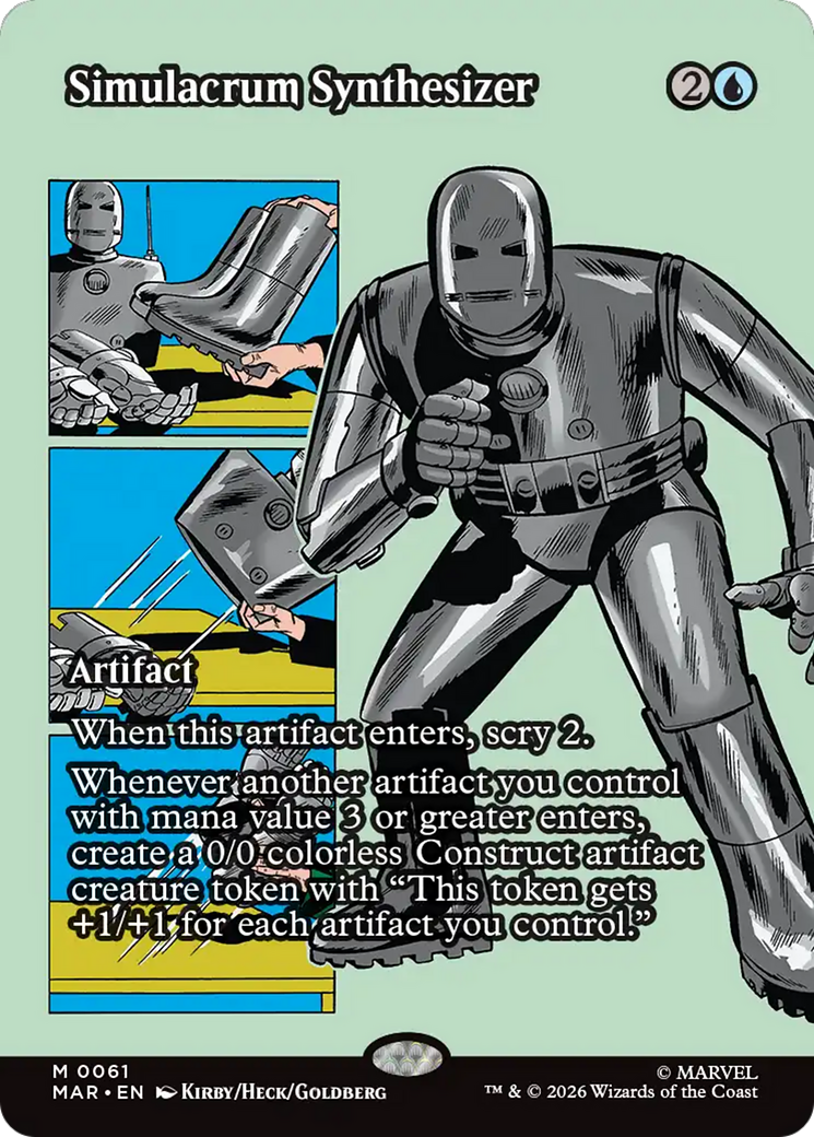 Simulacrum Synthesizer (Borderless) [Marvel Universe: Eternal-Legal] | Exor Games Dartmouth