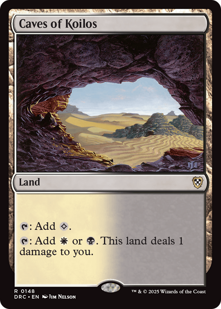Caves of Koilos [Aetherdrift Commander] | Exor Games Dartmouth