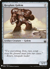 Hexplate Golem [Mystery Booster] | Exor Games Dartmouth