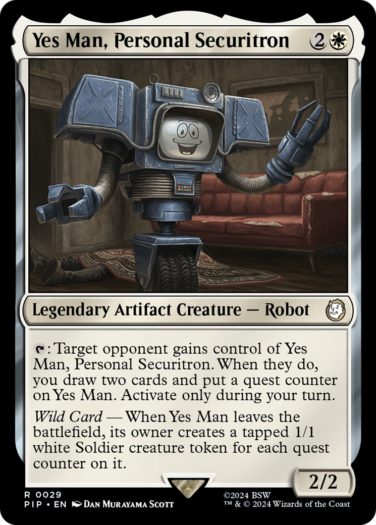 Yes Man, Personal Securitron [Fallout] | Exor Games Dartmouth