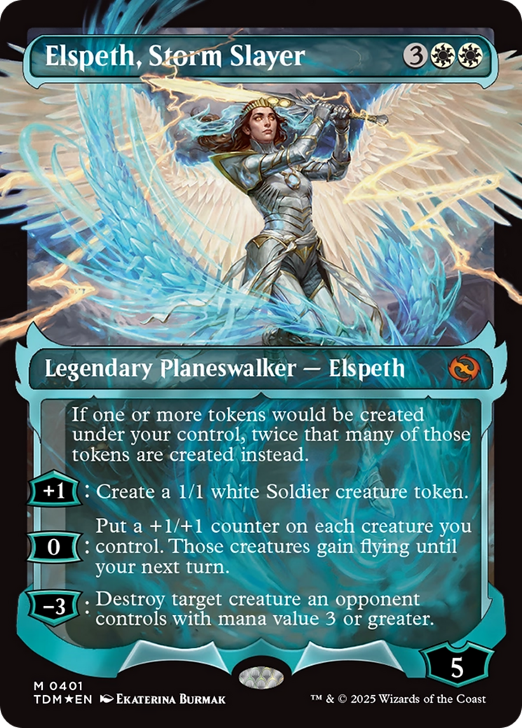 Elspeth, Storm Slayer (Showcase) [Tarkir: Dragonstorm] | Exor Games Dartmouth
