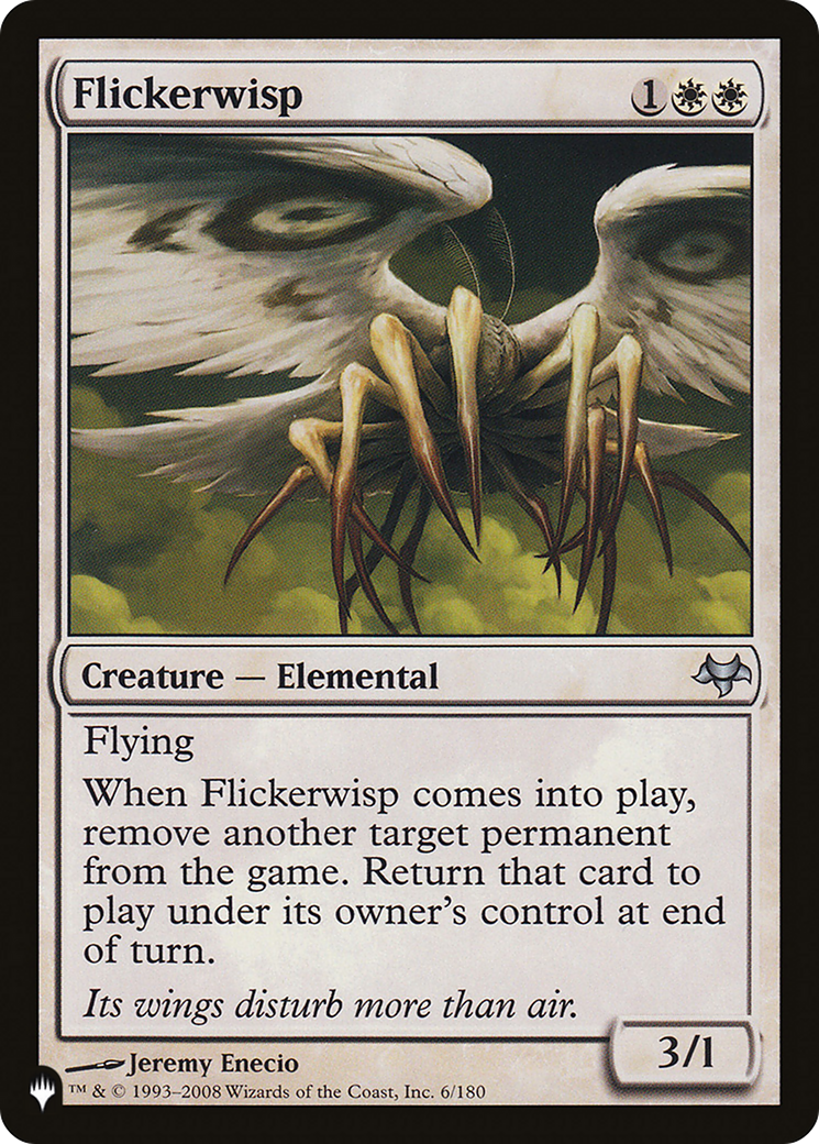 Flickerwisp [The List Reprints] | Exor Games Dartmouth