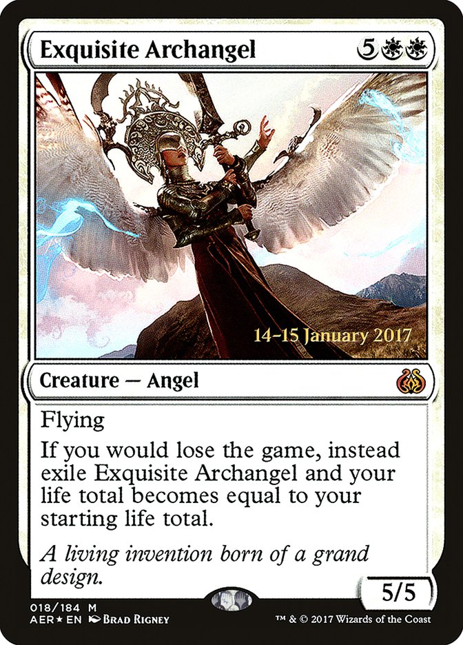 Exquisite Archangel [Aether Revolt Prerelease Promos] | Exor Games Dartmouth