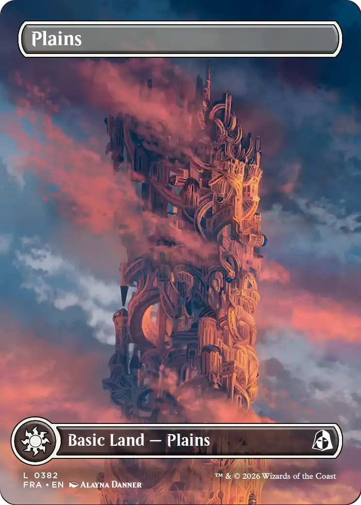 Plains (Borderless) (0382) [Reality Fracture] | Exor Games Dartmouth