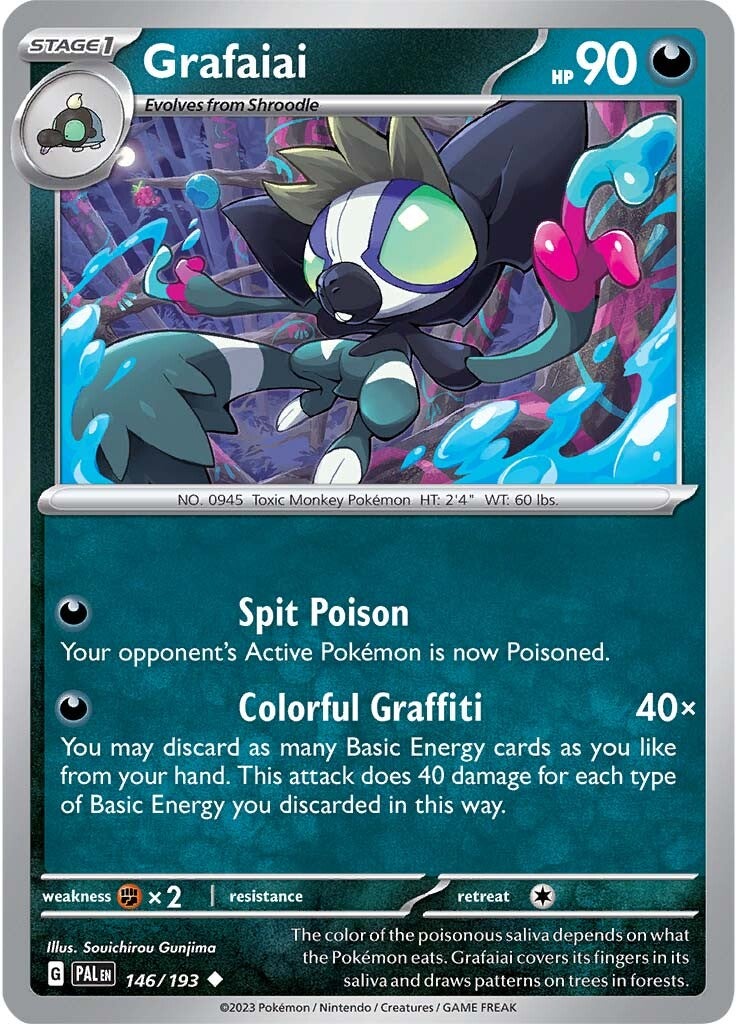 Grafaiai (146/193) [Scarlet & Violet: Paldea Evolved] | Exor Games Dartmouth