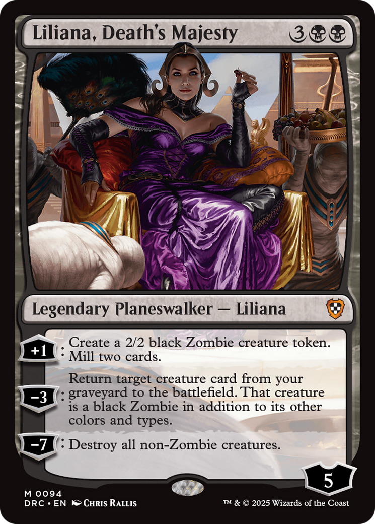 Liliana, Death's Majesty [Aetherdrift Commander] | Exor Games Dartmouth