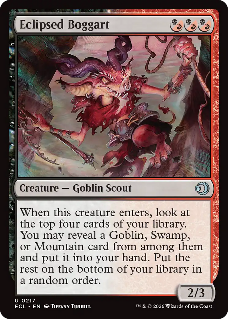 Eclipsed Boggart [Lorwyn Eclipsed] | Exor Games Dartmouth