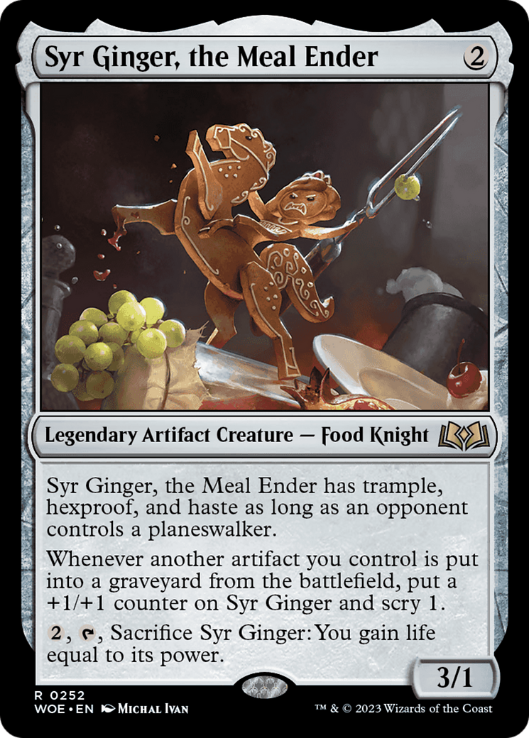 Syr Ginger, the Meal Ender [Wilds of Eldraine] | Exor Games Dartmouth