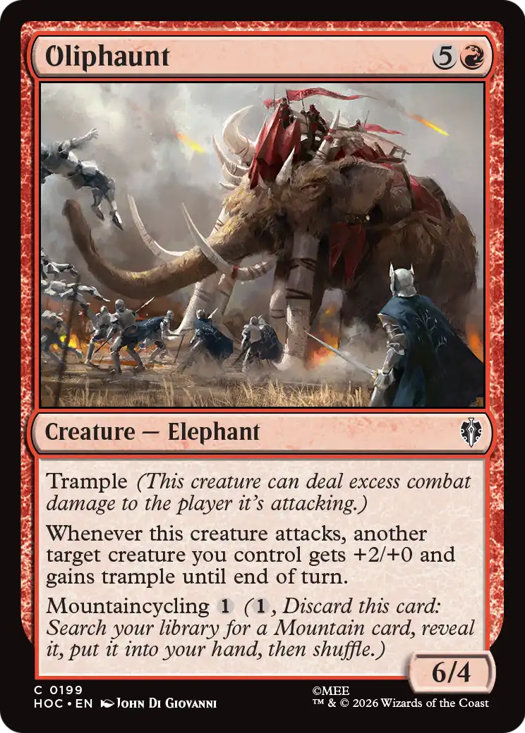 Oliphaunt [The Hobbit: Eternal-Legal] | Exor Games Dartmouth