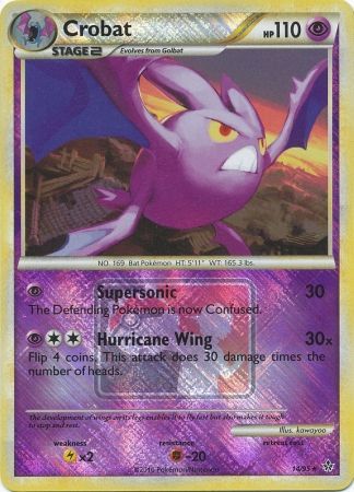 Crobat (14/95) (League Promo) [HeartGold & SoulSilver: Unleashed] | Exor Games Dartmouth