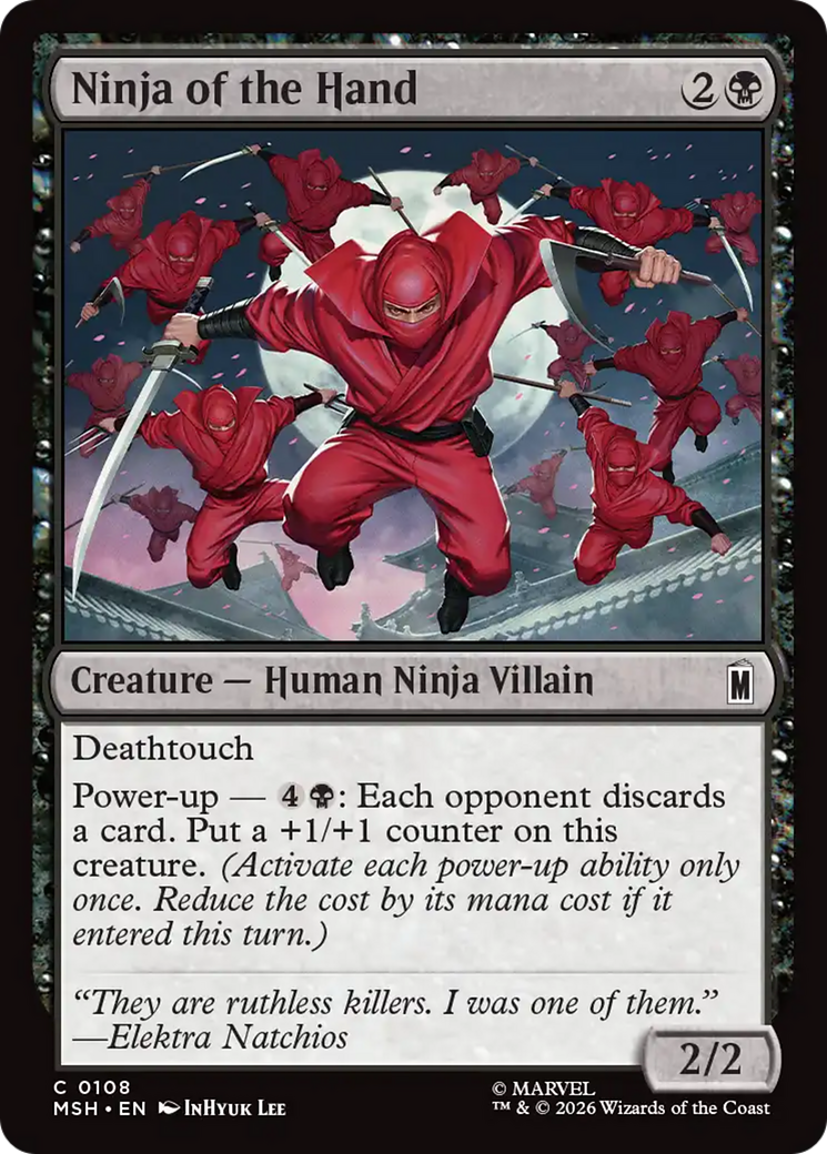 Ninja of the Hand [Marvel Super Heroes] | Exor Games Dartmouth