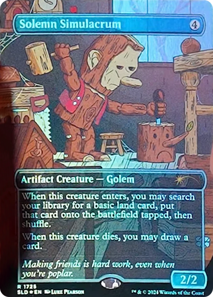 Solemn Simulacrum (1725) [Secret Lair Drop Series] | Exor Games Dartmouth