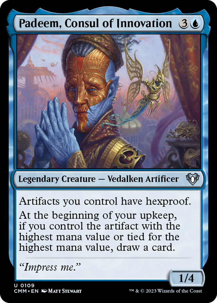 Padeem, Consul of Innovation [Commander Masters] | Exor Games Dartmouth