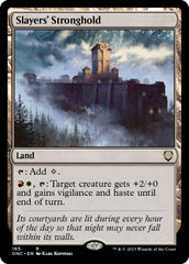 Slayers' Stronghold [Phyrexia: All Will Be One Commander] | Exor Games Dartmouth