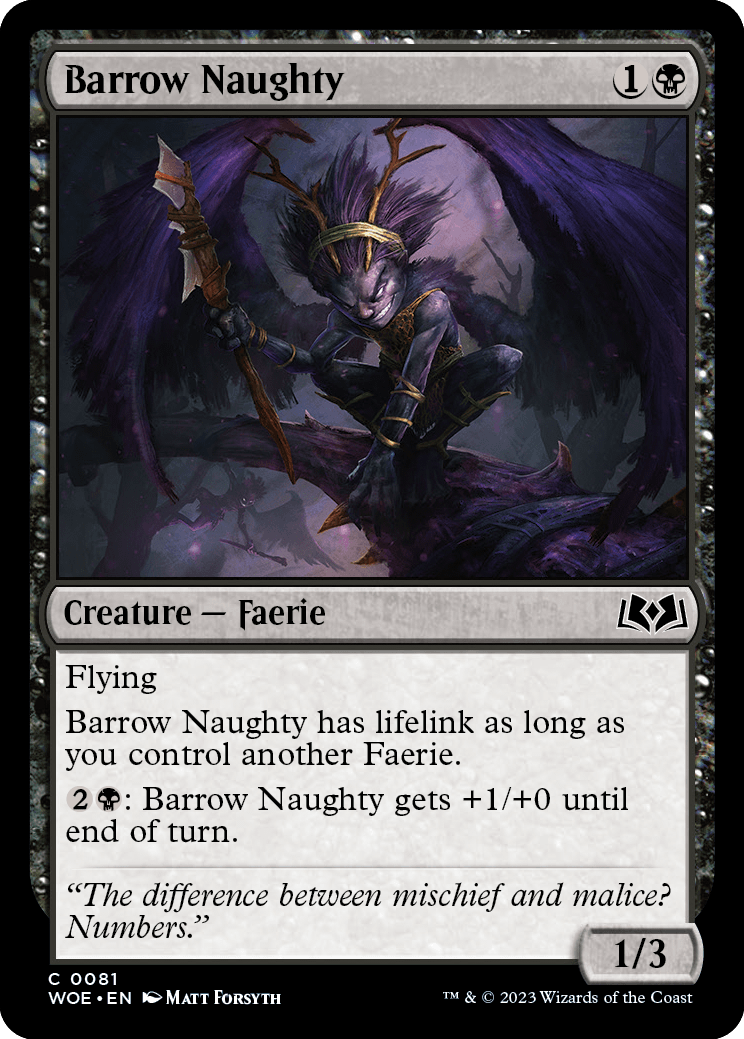 Barrow Naughty [Wilds of Eldraine] | Exor Games Dartmouth