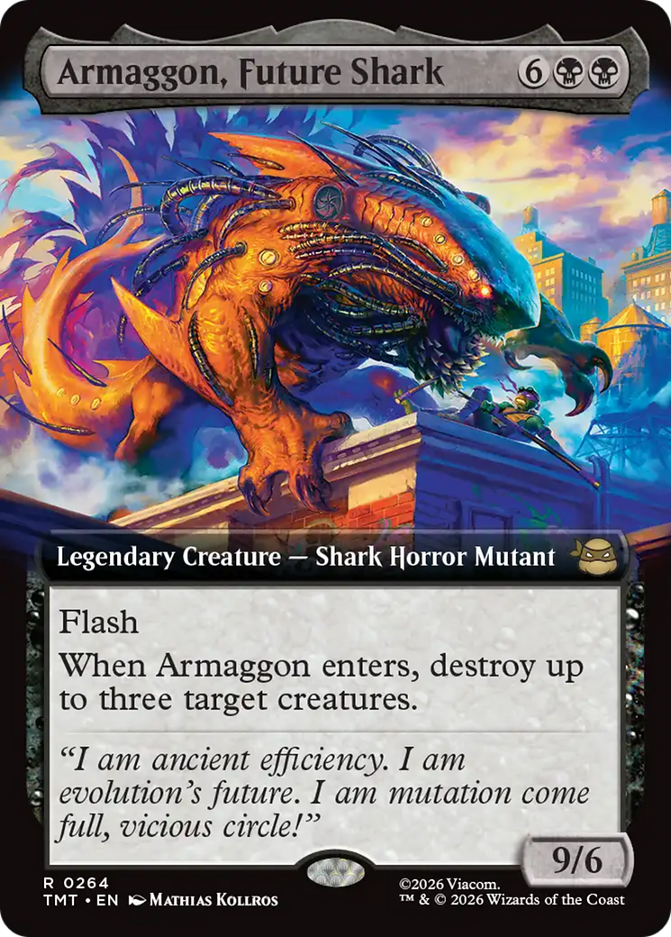 Armaggon, Future Shark (Extended Art) [Teenage Mutant Ninja Turtles] | Exor Games Dartmouth