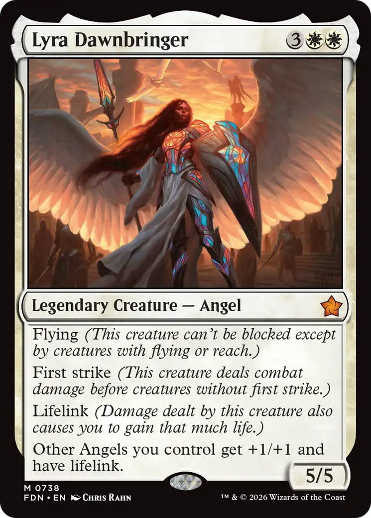Lyra Dawnbringer (0738) [Foundations] | Exor Games Dartmouth