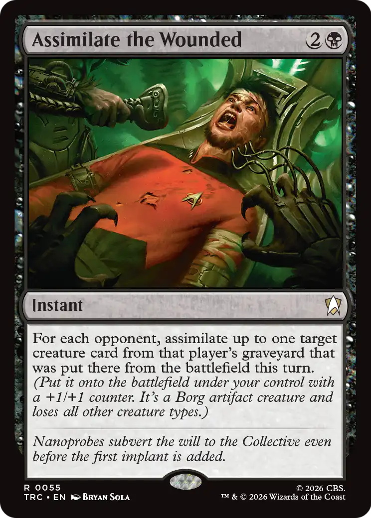 Assimilate the Wounded (Surge Foil) [Star Trek Commander] | Exor Games Dartmouth