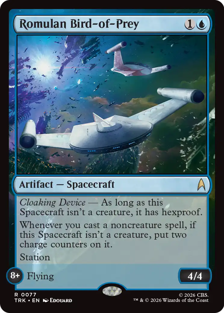 Romulan Bird-of-Prey [Star Trek] | Exor Games Dartmouth