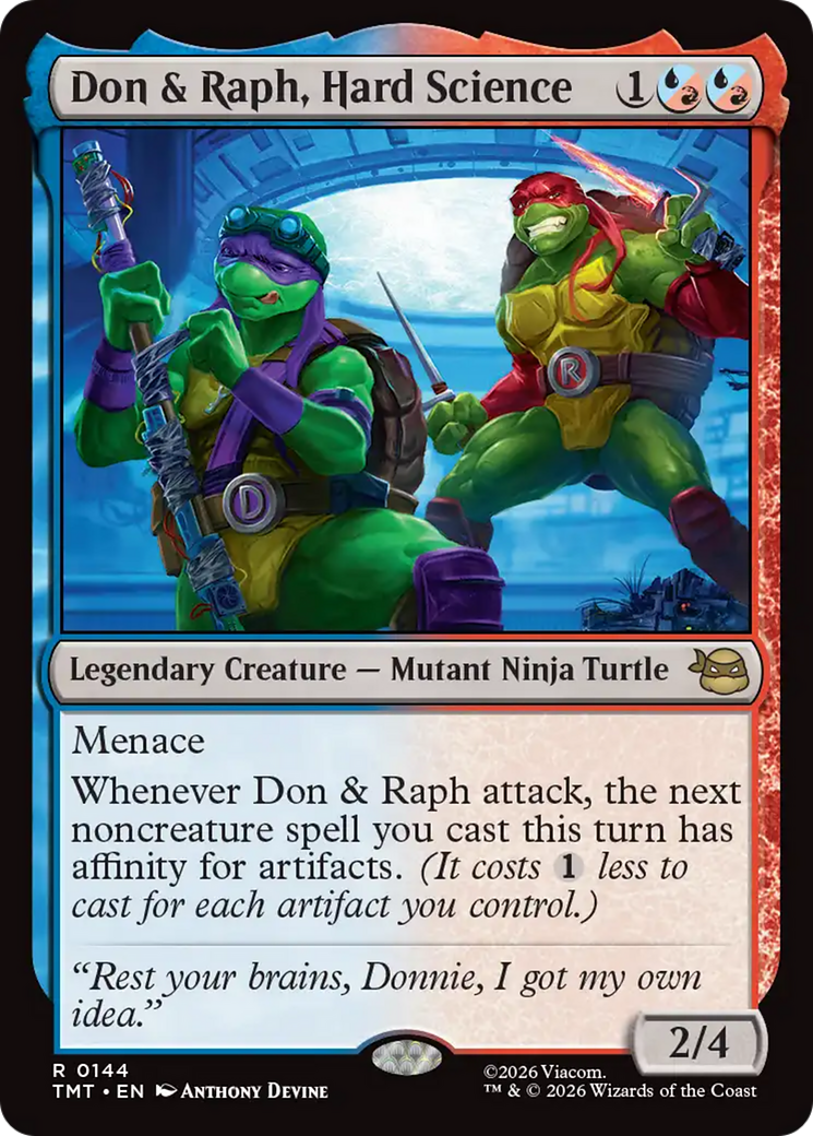 Don & Raph, Hard Science [Teenage Mutant Ninja Turtles] | Exor Games Dartmouth