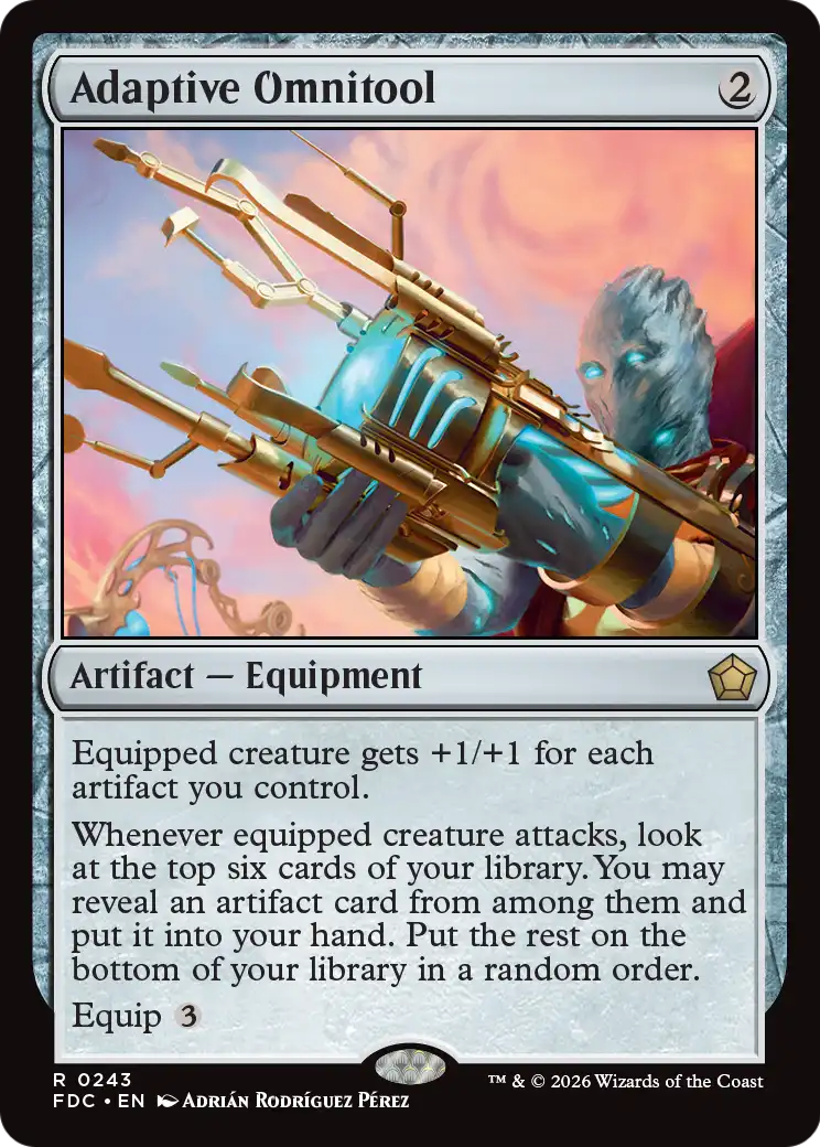 Adaptive Omnitool [Foundations Commander] | Exor Games Dartmouth