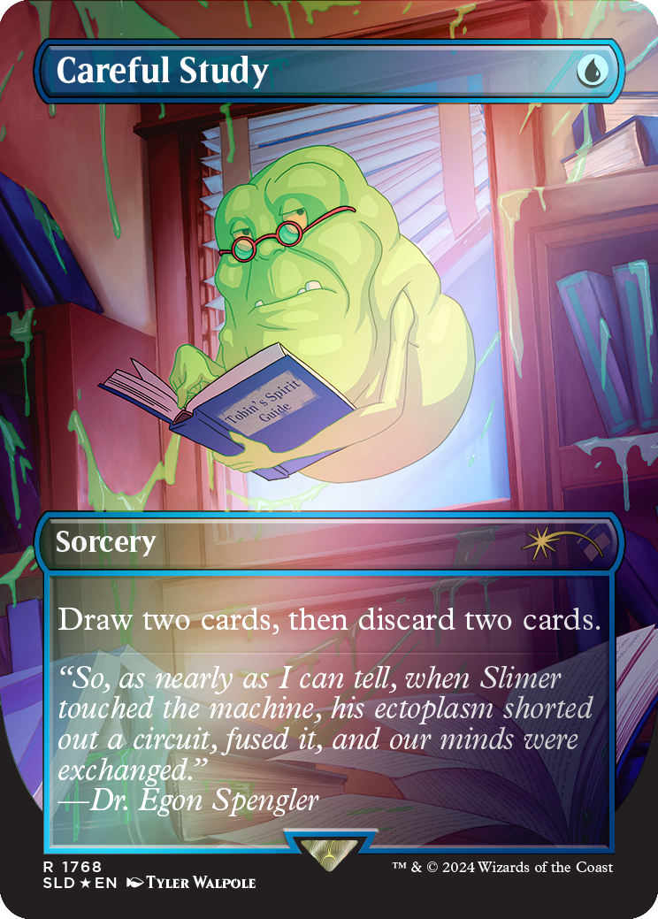 Careful Study (Rainbow Foil) [Secret Lair Drop Series] | Exor Games Dartmouth