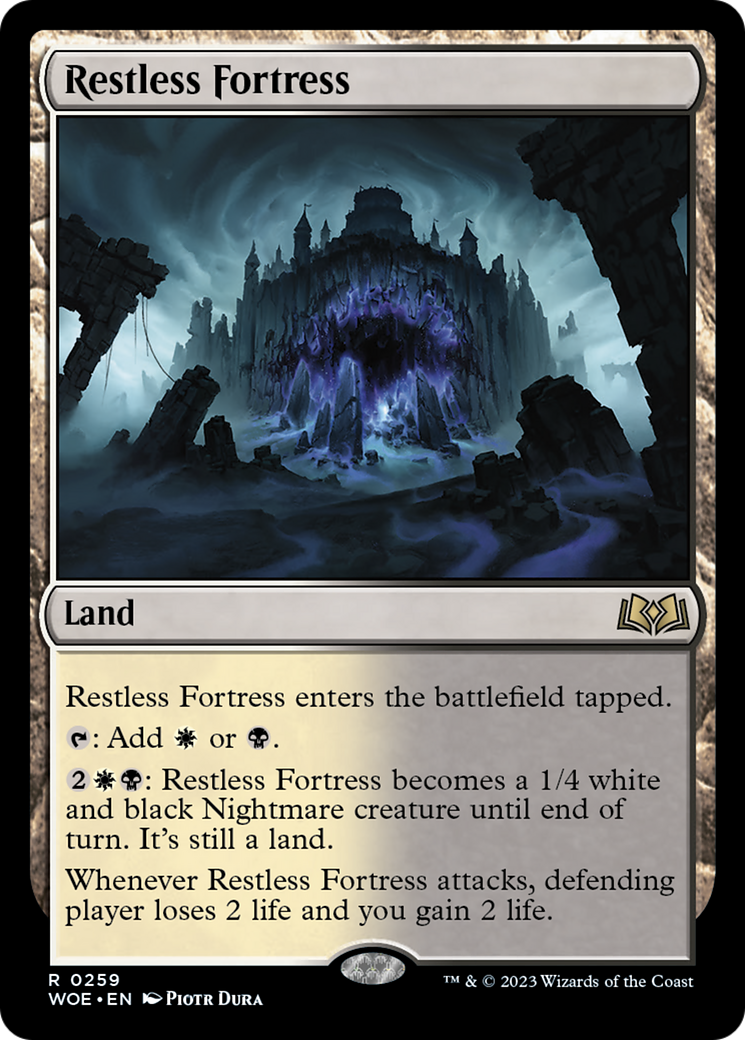 Restless Fortress [Wilds of Eldraine] | Exor Games Dartmouth