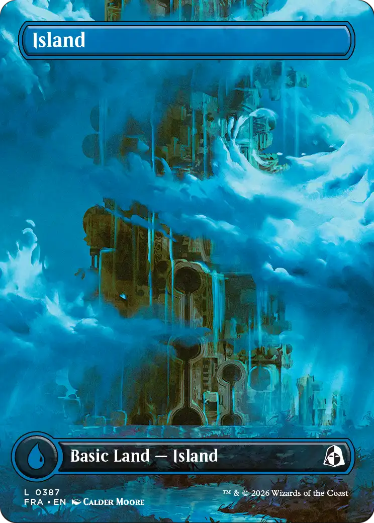 Island (Borderless) (0387) [Reality Fracture] | Exor Games Dartmouth