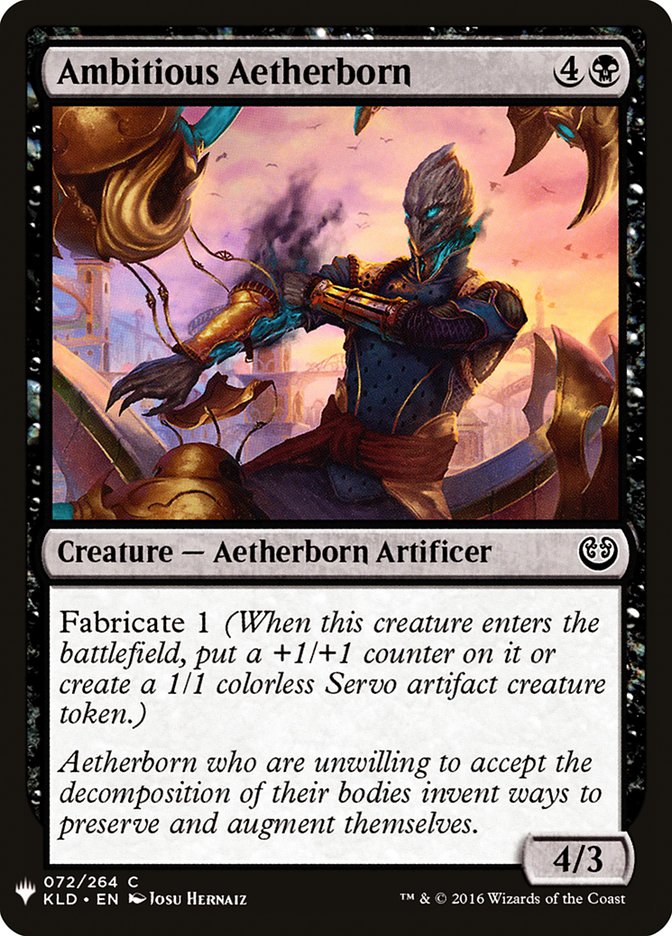 Ambitious Aetherborn [Mystery Booster] | Exor Games Dartmouth