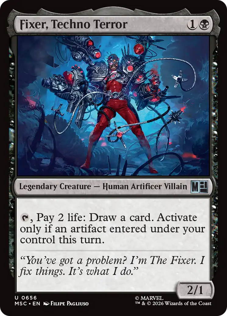 Fixer, Techno Terror [Marvel Super Heroes Commander] | Exor Games Dartmouth